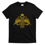 Double Headed Eagle Byzantine Christian Orthodox Emblem T-Shirt