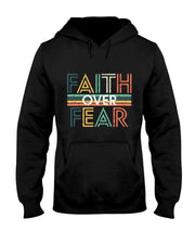 Christian Faith Over Fear Motivational T-Shirt