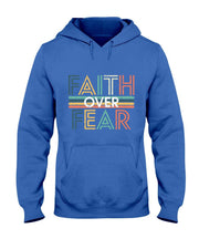 Christian Faith Over Fear Motivational T-Shirt