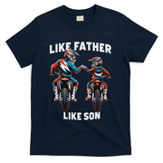 Dirt Bike Family Father Son Motocross Off Road Mx Dad T-Shirt