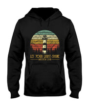 Let Your Light Shine Lighthouse Christian  T-Shirt