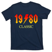 1980 Classic Rock 40th Birthday T-Shirt