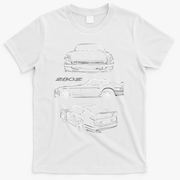 1978 Datsun 280z Vintage Jdm Tuner Collector Car T-Shirt - White