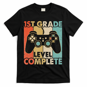 1St Grade Graduation Level Complete Video Games T-Shirt - Black