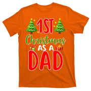 1st Christmas As A Dad T-Shirt