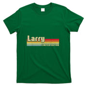Larry Gift Name Personalized Birthday Funny Christmas T-Shirt