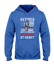 Fireman Pride 911 Rescue Retirement Gift Retired Firefighter T-Shirt