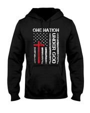 Christian USA Flag Christian Faith Family T-Shirt