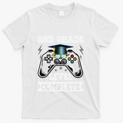 2nd Grade Level Complete Last Day Of School Graduation T-Shirt - White