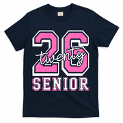 2026 Senior Twenty 26 Graduation T-Shirt - Navy