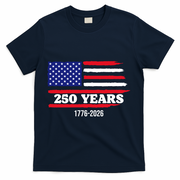 250 Years American 1776-2026 T-Shirt - Navy