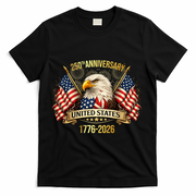 250 Years American Anniversary 1776-2026 T-Shirt - Black