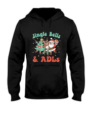 Occupational Therapy Christmas Reindeer Santa ADLS New OT T-Shirt