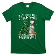 This Is My Christmas Pajama Shirt White Boxer Lover Dog T-Shirt