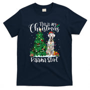 This Is My Christmas Pajama Shirt White Boxer Lover Dog T-Shirt