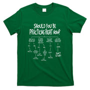 Music Practice Instrument Algorithm Funny Christmas Gift T-Shirt