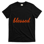 Blessed Orange Christian T-Shirt