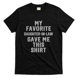 Christmas Gift For Father Mother in Law Funny Birthday Gifts T-Shirt