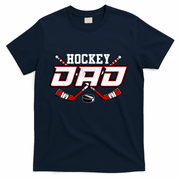 Papa FatherS Day Vintage Hockey Dad Gift T-Shirt