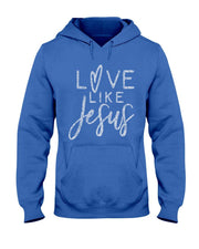 Forever Christian & Gear Cute Christian Love Like Jesus With Heart  T-Shirt