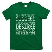 DESIREE Gift Name Personalized Birthday Funny Christmas Joke T-Shirt