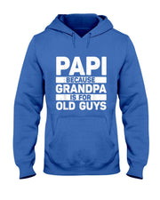 Papi Design For Grandpa From Grandkids Fathers Day Papi T-Shirt