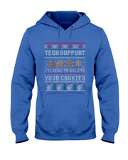 Funny Christmas Tech Support Shirt Computer Programmer Gift T-Shirt