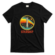 Starship Cool Vintage Space Christmas Gift T-Shirt