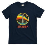 Starship Cool Vintage Space Christmas Gift T-Shirt