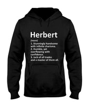 HERBERT Definition Personalized Name Funny Birthday Gift T-Shirt