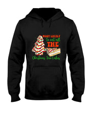 Retro Most Likely To Eat All The Christmas Tree Cakes Debbie T-Shirt