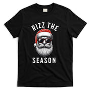 Rizz the Season Silly Christmas Funny Santa Men Teen Boys T-Shirt