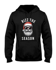 Rizz the Season Silly Christmas Funny Santa Men Teen Boys T-Shirt