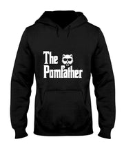 The PomFather Funny Pomeranian Dog Dad Shirt Men Gifts T-Shirt