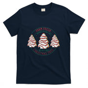 Farm Fresh Christmas Tree Frosting Frosted Cake Debbie T-Shirt
