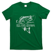 Reel Cool Grandpa Fishing Gifts Grandpa Fathers Day T-Shirt