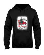 This Is My Christmas Movie Watching Shirt Vintage Red Truck T-Shirt