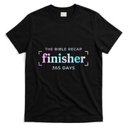 The Bible Recap Finisher 365 Days Christian Religious T-Shirt