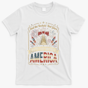 America 250th Anniversary Birthday Vintage T-Shirt - White