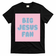 Big Jesus Fan T-Shirt - Black