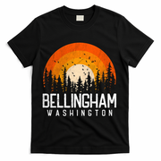 Bellingham Washington Wa Gift Retro 70s 80s Vintage Gift Great Gift T-Shirt - Black