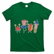 Cute Fourth Of July Summer Fun Group T-Shirt - Green