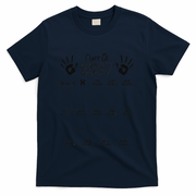 Class Of 2037 Grow With Me Prek To 12th Grade T-Shirt - Navy