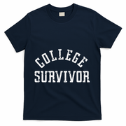 Funny College Freshman Graduate T-Shirt - Navy