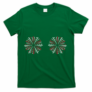 Funny Fourth Of July Fireworks T-Shirt - Green