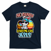 No Bunny Loves Me Like Jesus T-Shirt - Navy
