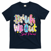 Preppy Bruh We Out Sped Paras Last Day Of School Summer T-Shirt - Navy