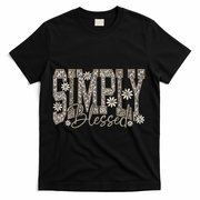 Simply Blessed Camo T-Shirt - Black