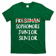 Sophomore High School Freshman College Freshman Graduation T-Shirt - Green