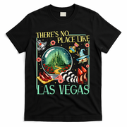 There's No Place Like Las Vegas Wizard T-Shirt - Black